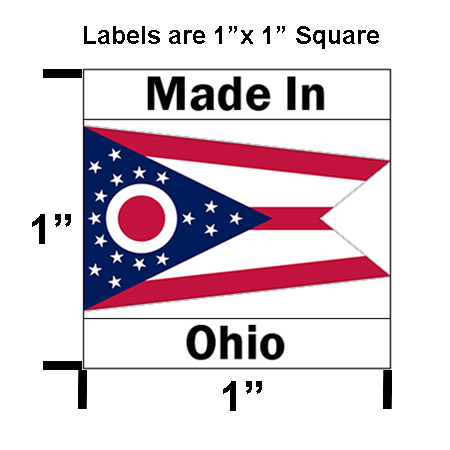 1x1 label
