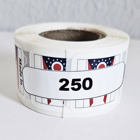 250 per roll