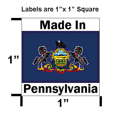 1x1 label