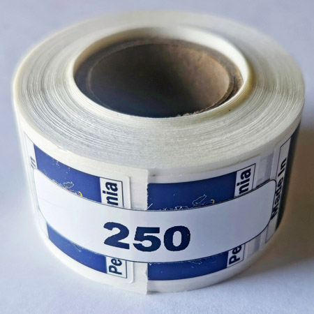 250 per roll